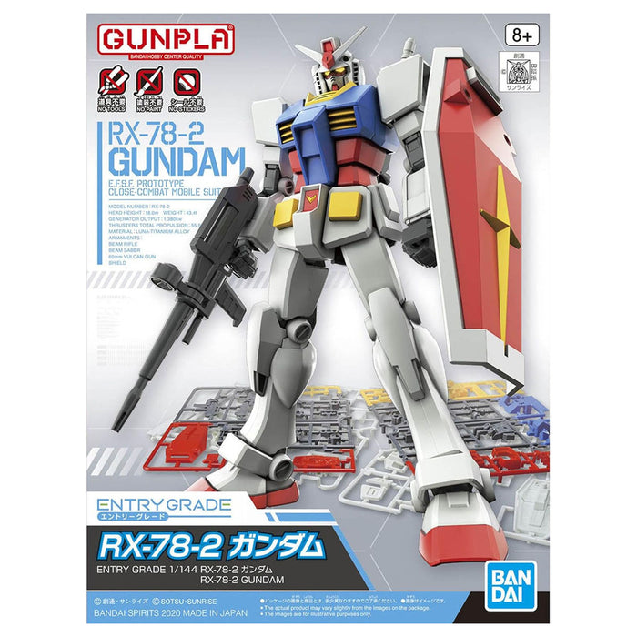 Entry Grade 1/144 RX-78-2 Gundam Model Kit