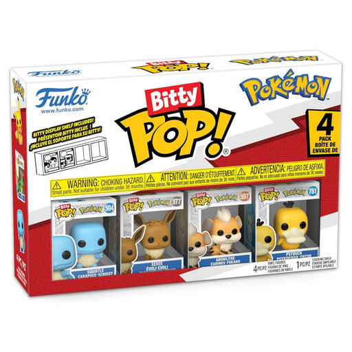 Funko Bitty Pop! Pokémon Mini Figures Series 4 (4 Pack)