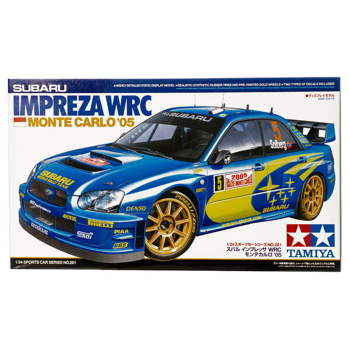 Tamiya Sabaru Impreza WRC Monte Carlo 05 Car Model Kit