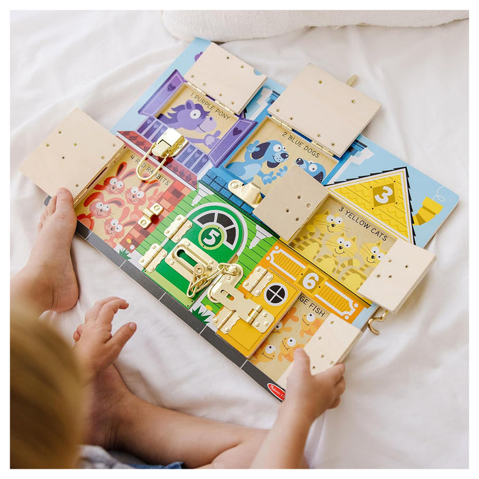 Melissa & Doug Latches Board