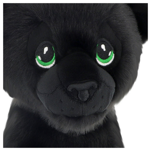 Keeleco Sitting Black Jungle Cat Plush