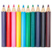 Artbox 10 Chunky Colouring Pencils with Sharpener