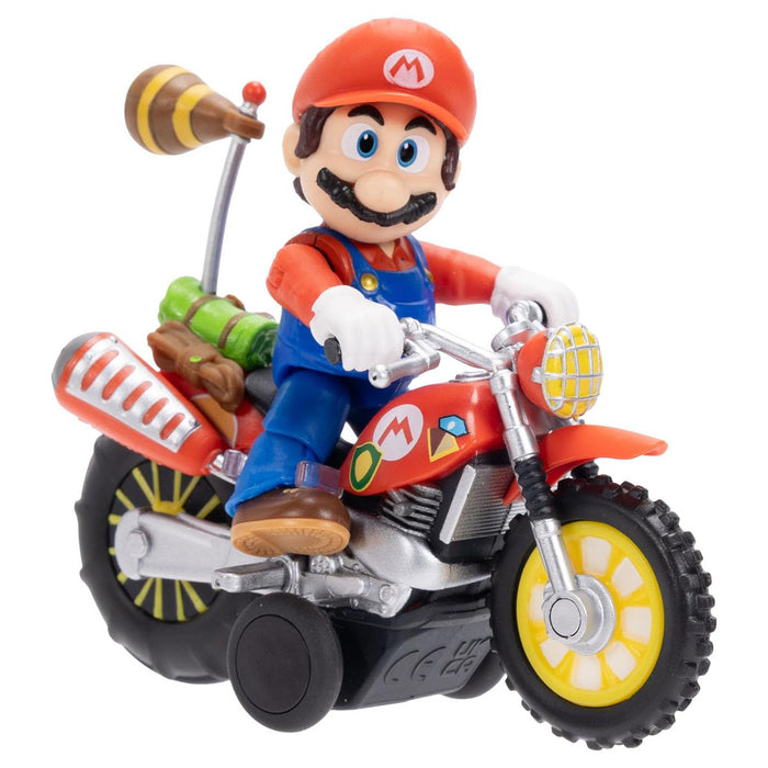 The Super Mario Galaxy Movie: Mario with Pull Back Racer Set