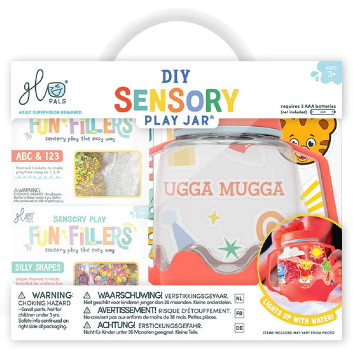 Glo Pals DIY Sensory Play Jar Daniel Tiger Set