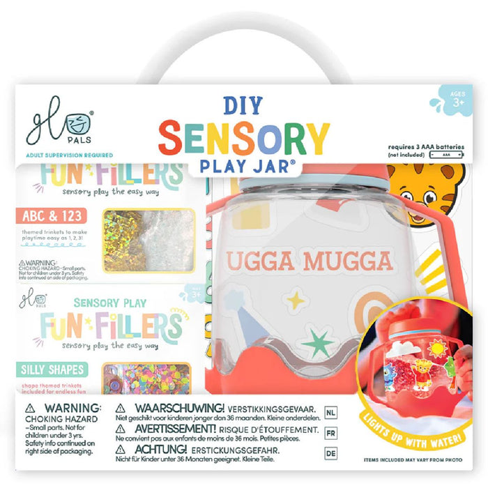 Glo Pals DIY Sensory Play Jar Daniel Tiger Set