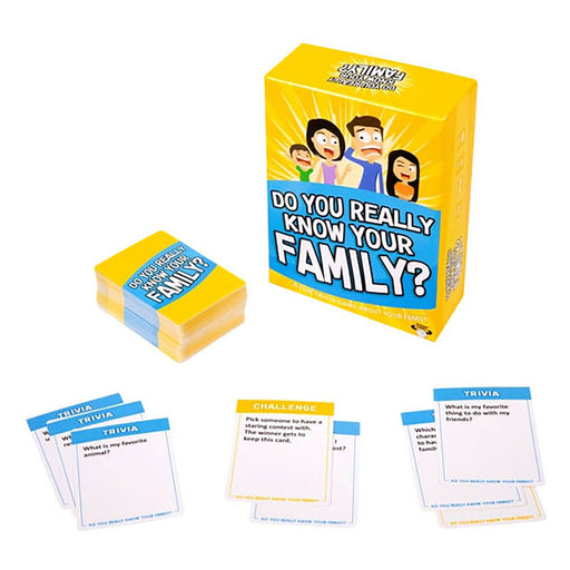  Do You Really Know Your Family? Game