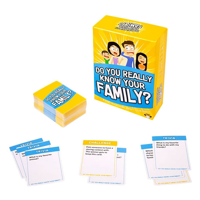  Do You Really Know Your Family? Game