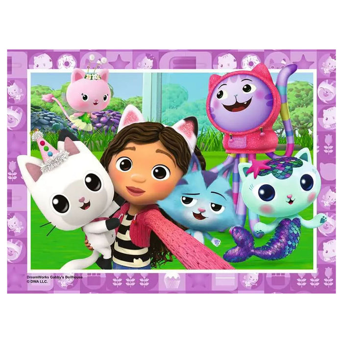 Ravensburger Gabby’s Dollhouse 4 in a Box Jigsaw Puzzles