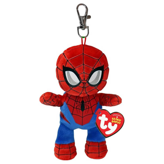 Ty Beanie Babies Marvel Spider-Man Key Clip Plush