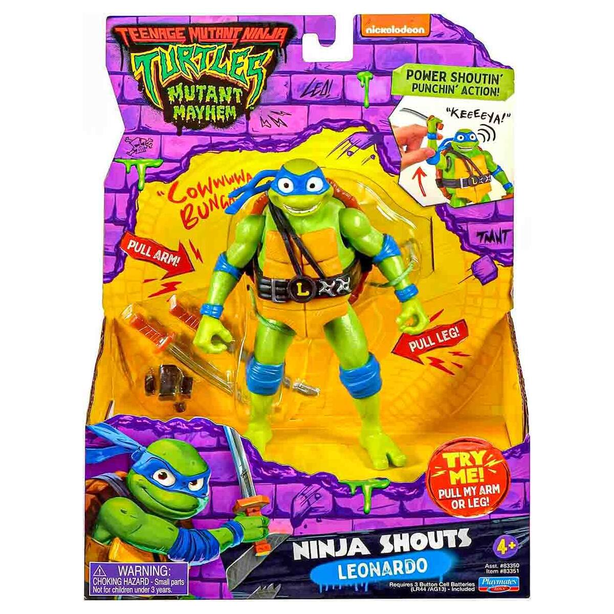 Teenage Mutant Ninja Turtles: Mutant Mayhem Ninja Shouts Leonardo