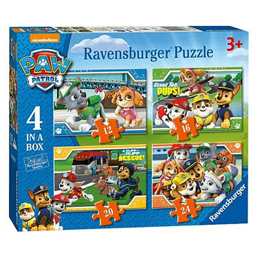 Ravensburger Paw Patrol 4 in a Box Jigsaw Puzzles