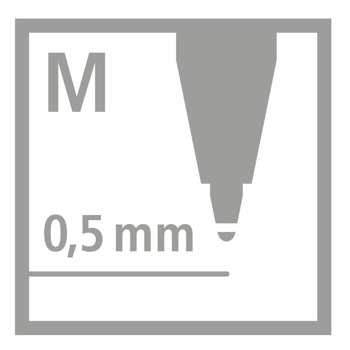 STABILO pointball NatureCOLORS Wildflower Edition Grey Violet Ballpoint Pen with Blue Ink