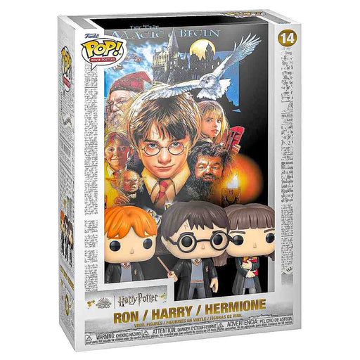 Funko Pop! Movie Posters: Harry Potter: Ron, Harry Hermione Vinyl Figures #14