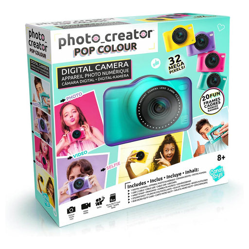 Photo Creator Pop Colour Camera Green