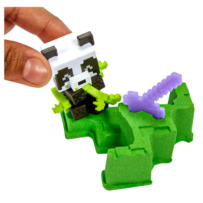 Minecraft Mini Mode Mining Action Figure Enchanted Sword Set