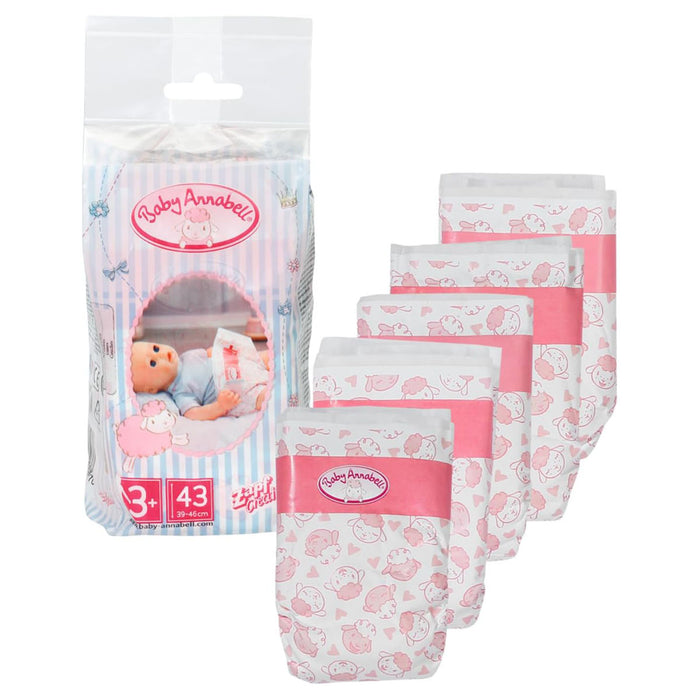Baby Annabell Nappies 5 pack