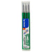 Pilot FriXion Point & Point Clicker Erasable F Rollerball Green Refills (3 Pack)