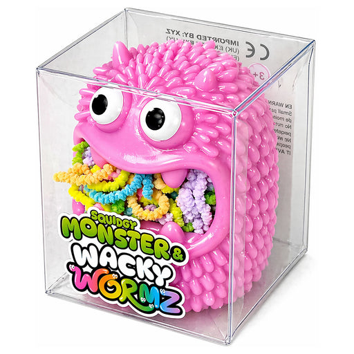 Squidgy Monster With Wacky Worms (Assorted)