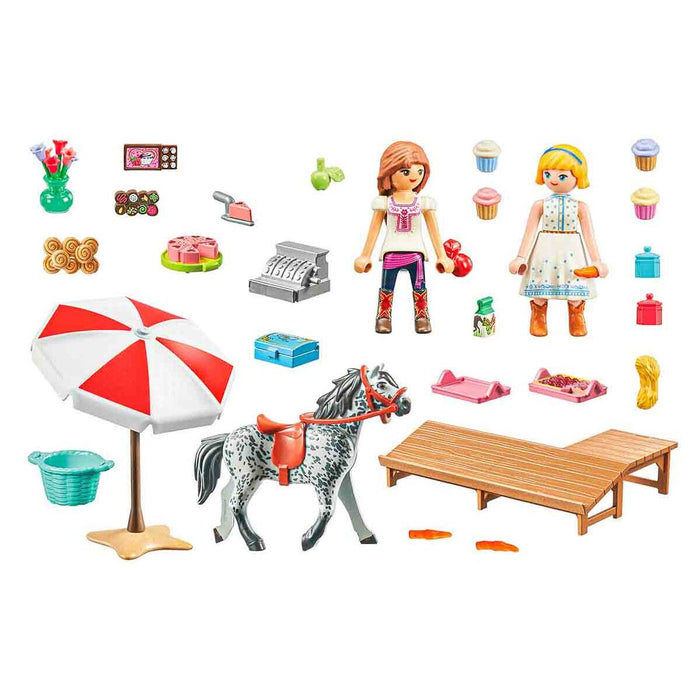 Playmobil DreamWorks Spirit Untamed: Miradero Candy Stand Playset