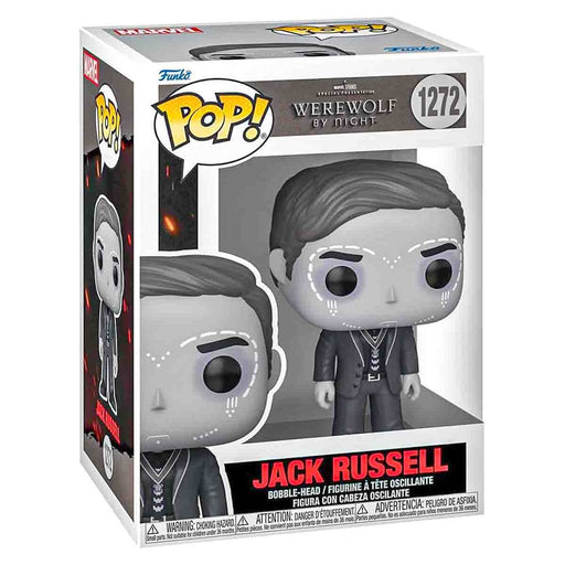 Funko Pop! Marvel: Werewolf by Night: Jack Russell Bobble-Head Figure #1272