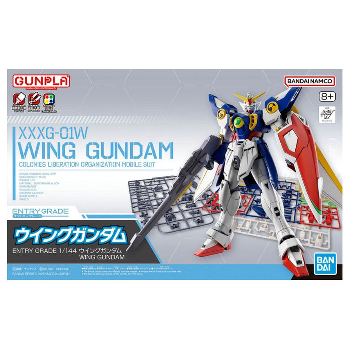 Entry Grade 1/144 Wing Gundam Model Kit