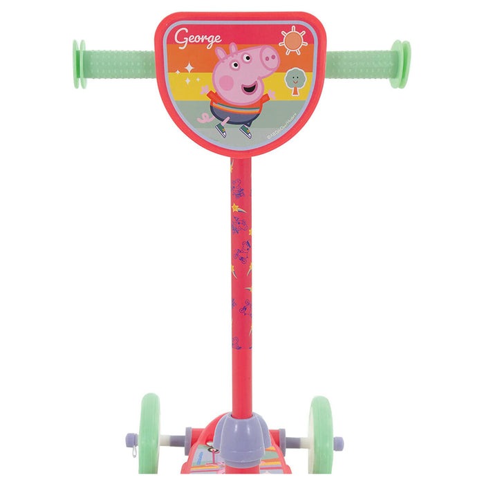 Peppa Pig Switch It Tri-Scooter with 4 Character Plaques