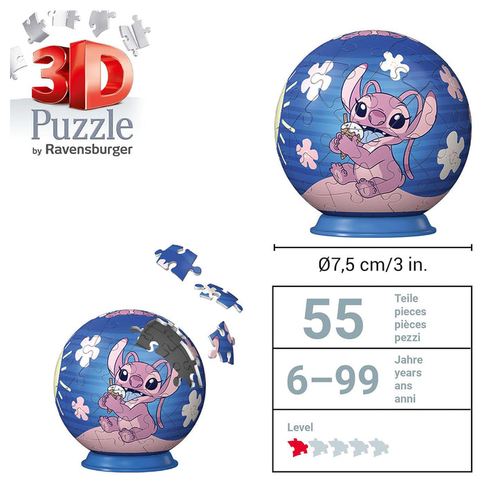 Ravensburger Disney Stitch: Angel 3D Puzzle