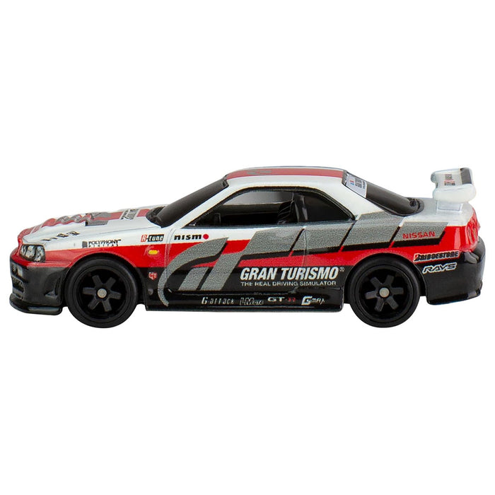 Hot Wheels Premium Pop Culture Gran Turismo Nissan Skyline GT-R (BNR34) Toy Car