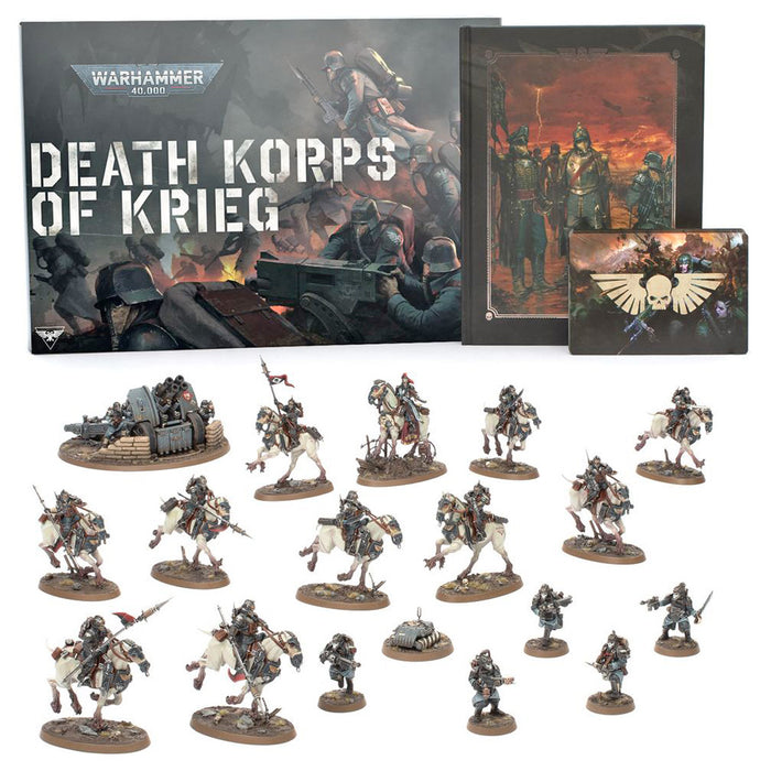Warhammer 40,000: Death Korps of Krieg Astra Militarum Army Miniatures Set