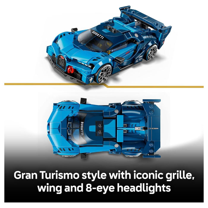 LEGO Speed Champions Bugatti Vision Gran Turismo Car Building Set