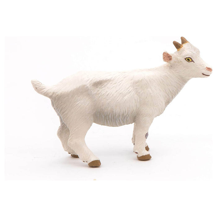 Papo White Goat Figure