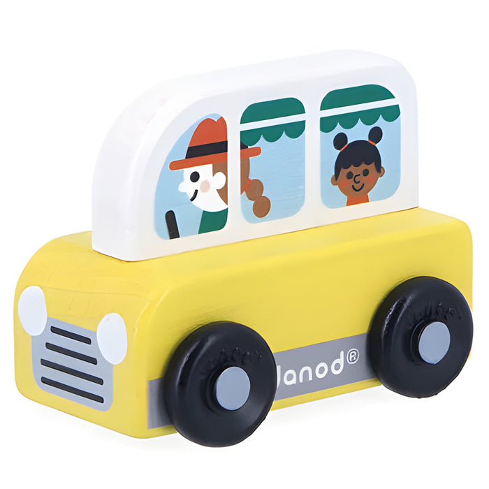 Janod Cross Roads Countryside Wooden Van