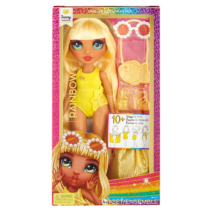 Rainbow High Swim & Style Sunny Madison Doll