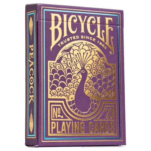 Bicycle Purple Peacock Playing Cards
