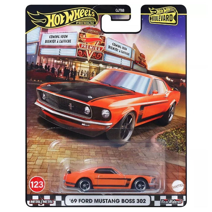 Hot Wheels Boulevard: '69 Ford Mustang Boss 302 1:64 Die-Cast Car 