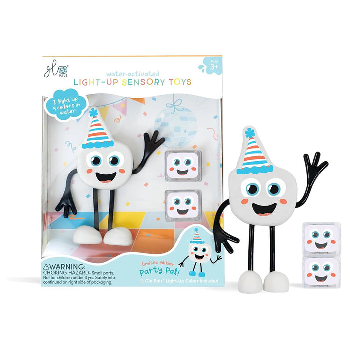 Glo Pals Water-Activated Light-Up Sensory Toys Party Pal Limited Edition Set