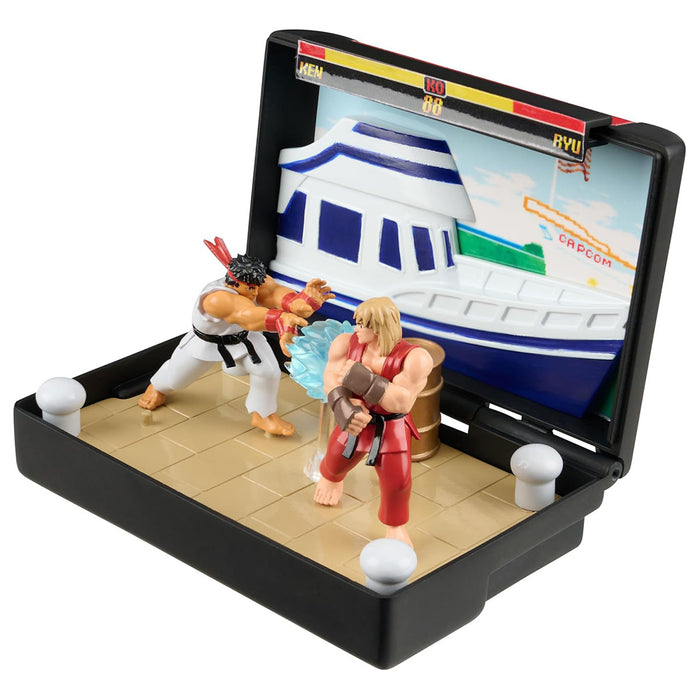 Sega Mega Drive Console Heroes: Street Fighter: Ken Stage Diorama