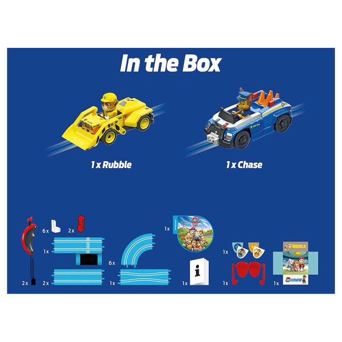 Carrera First: PAW Patrol Chase & Rubble On The Double Track Set