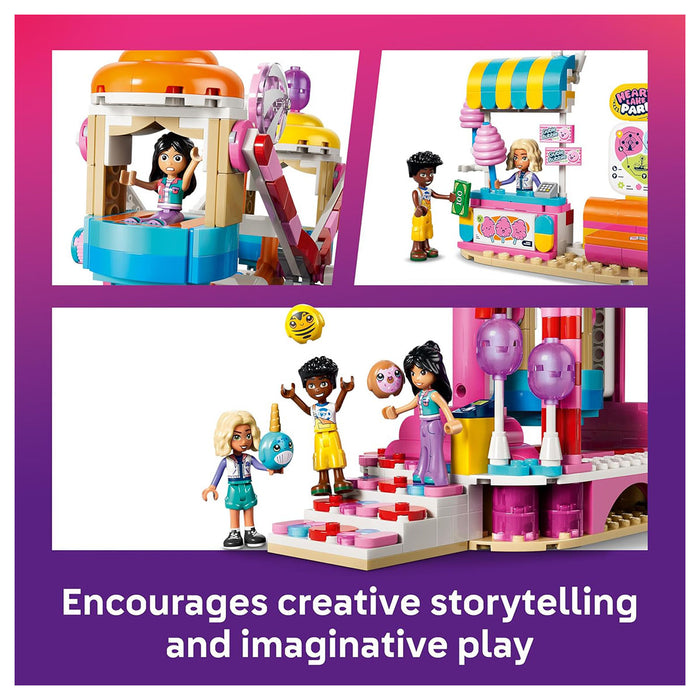 LEGO Friends Candy & Cupcake Ferris Wheel Building Set