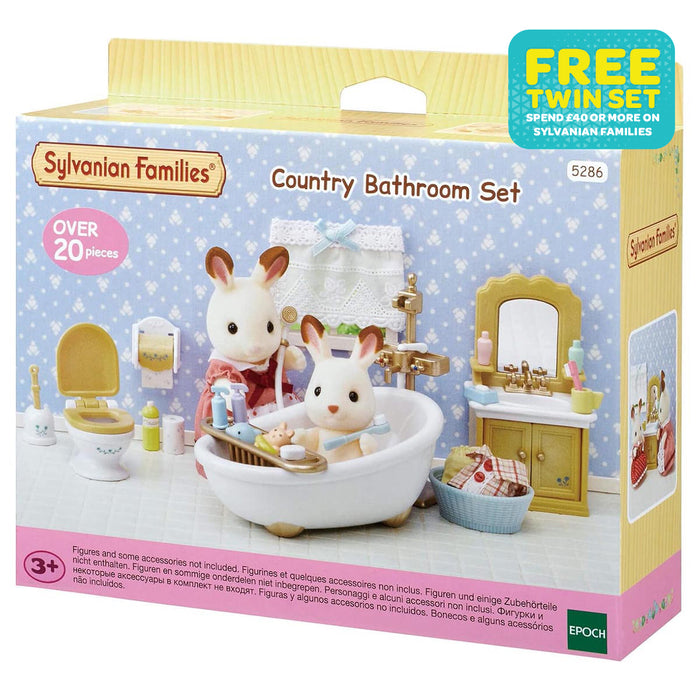 Sylvanian Families Country Bathroom Set