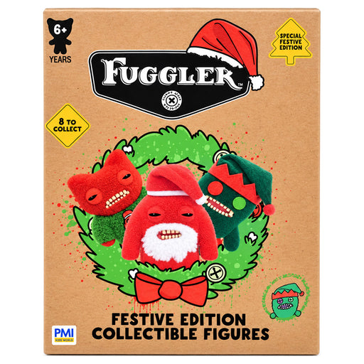 Fuggler Festive Edition Collectible Figure Keychain (styles vary)