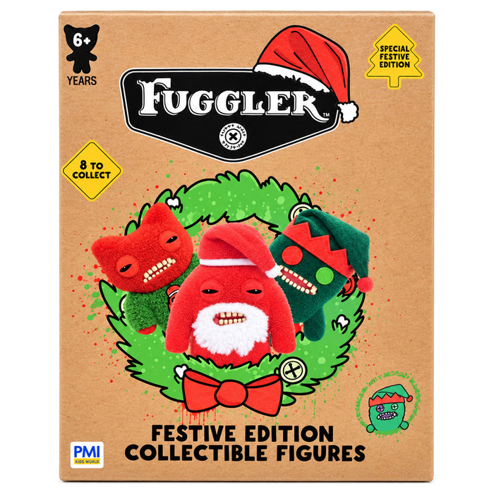 Fuggler Festive Edition Collectible Figure Keychain (styles vary)