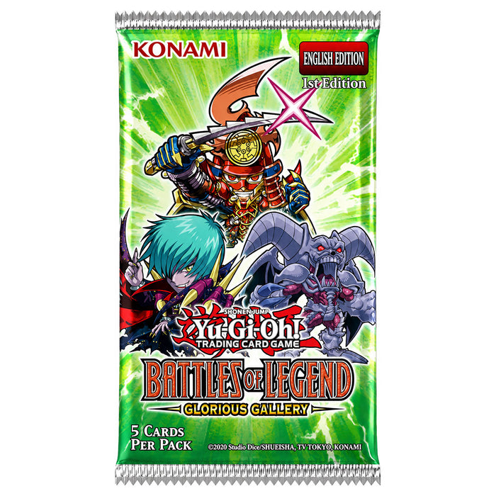Yu-Gi-Oh! Trading Card Game Battles Of Legend: Glorious Gallery Booster Pack