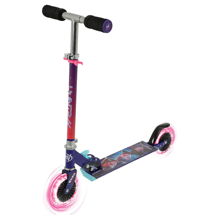 K-POP Demon Hunters Huntr/X Takedown In-Line Scooter with Light Up Wheels