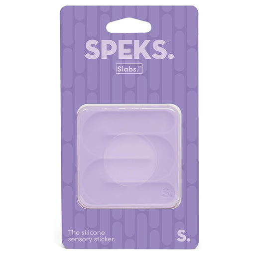 Speks Slabs Path Square Purple Silicone Sensory Sticker
