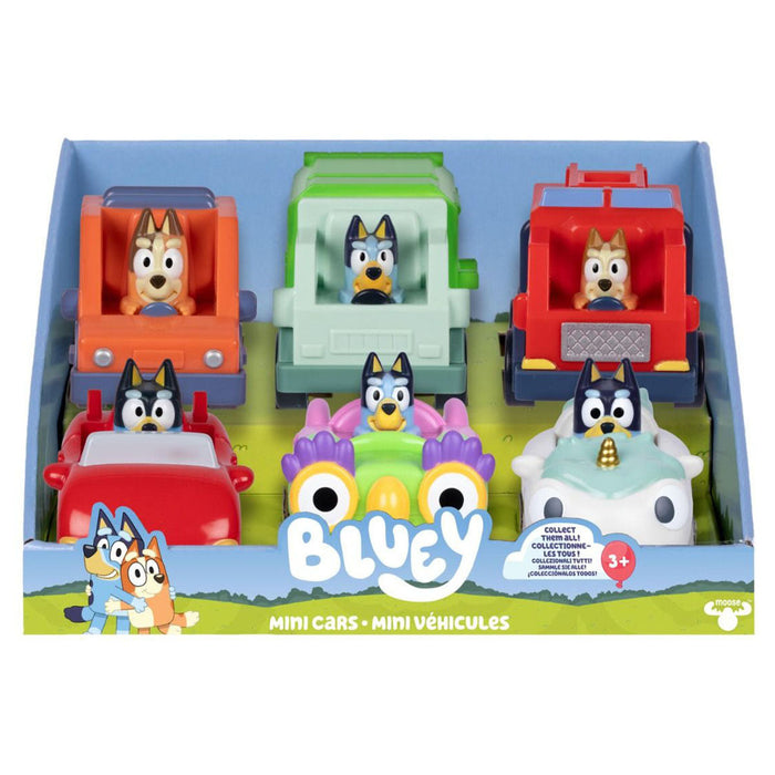 Bluey Mini Car (styles vary)