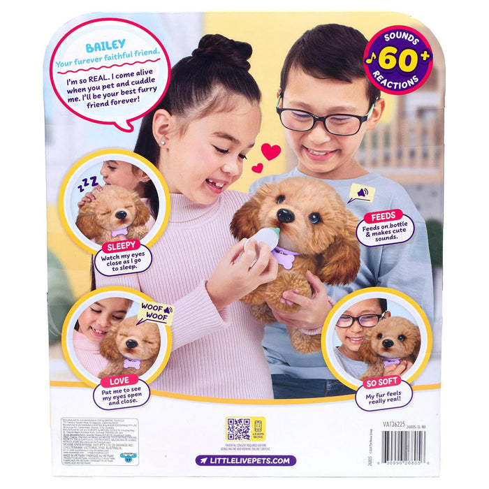 Little Live Pets My Really Real Puppy Bailey Interactive Pet