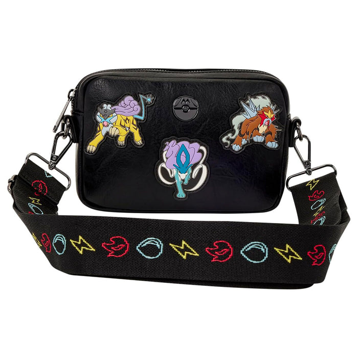 Loungefly Pokémon Legendary Beasts Sling Cross Body Bag with Coin Bag
