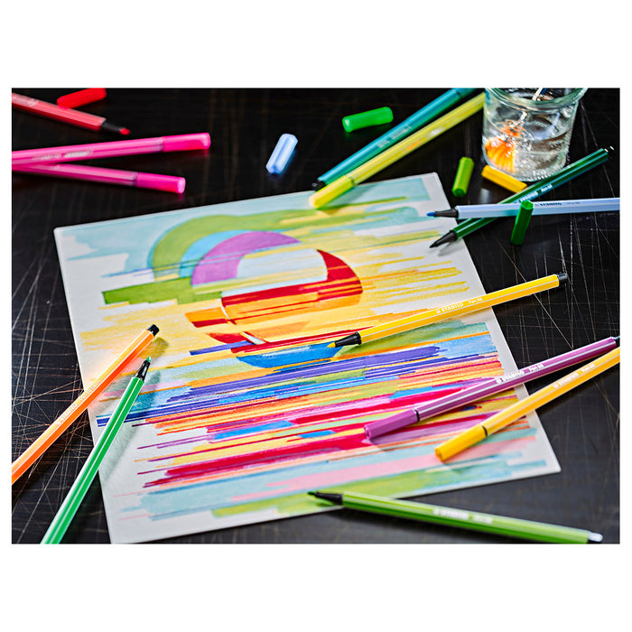 STABILO Pen 68 K-POP Demon Hunters Rumi, Mira and Zoey (3 Pack) 