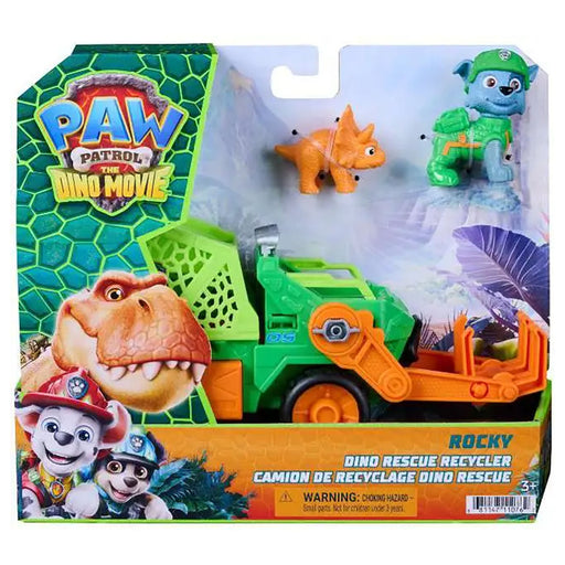 PAW Patrol: The Dino Movie: Rocky Dino Rescue Recycler Vehicle